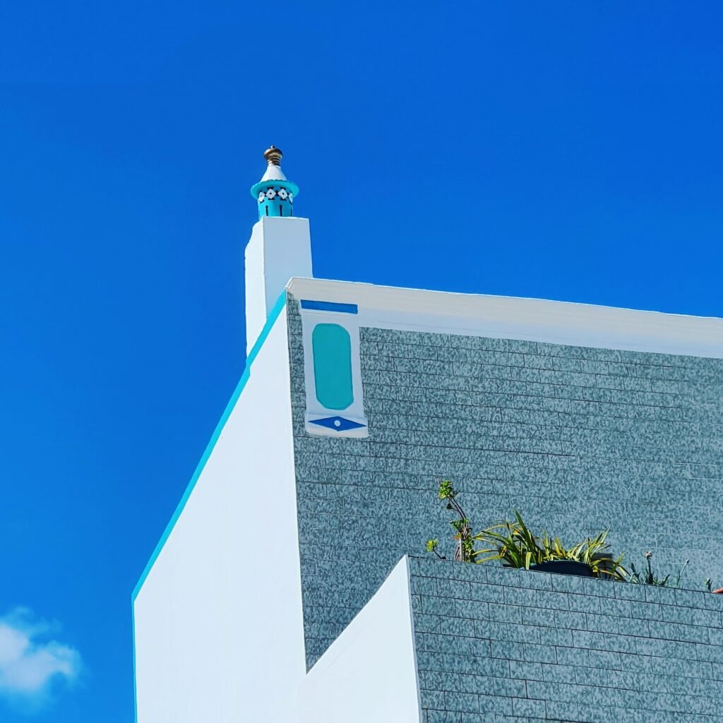 Typical House Blue Sky, Olhão.